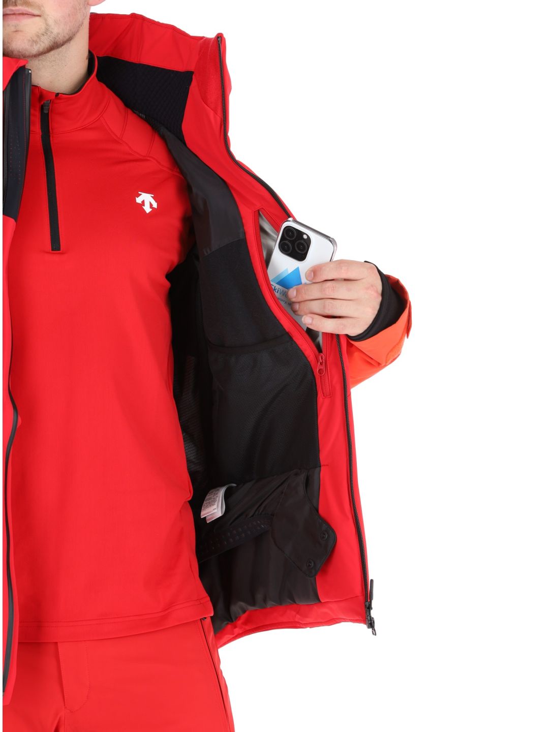 Descente, M-GK21 ski jacket men Swiss red 