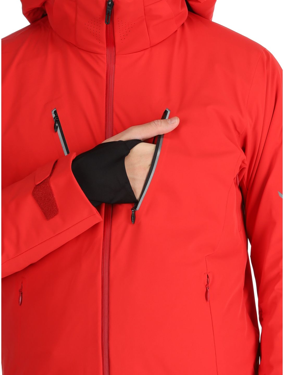 Descente, M-GK24 ski jacket men Electric Red red 