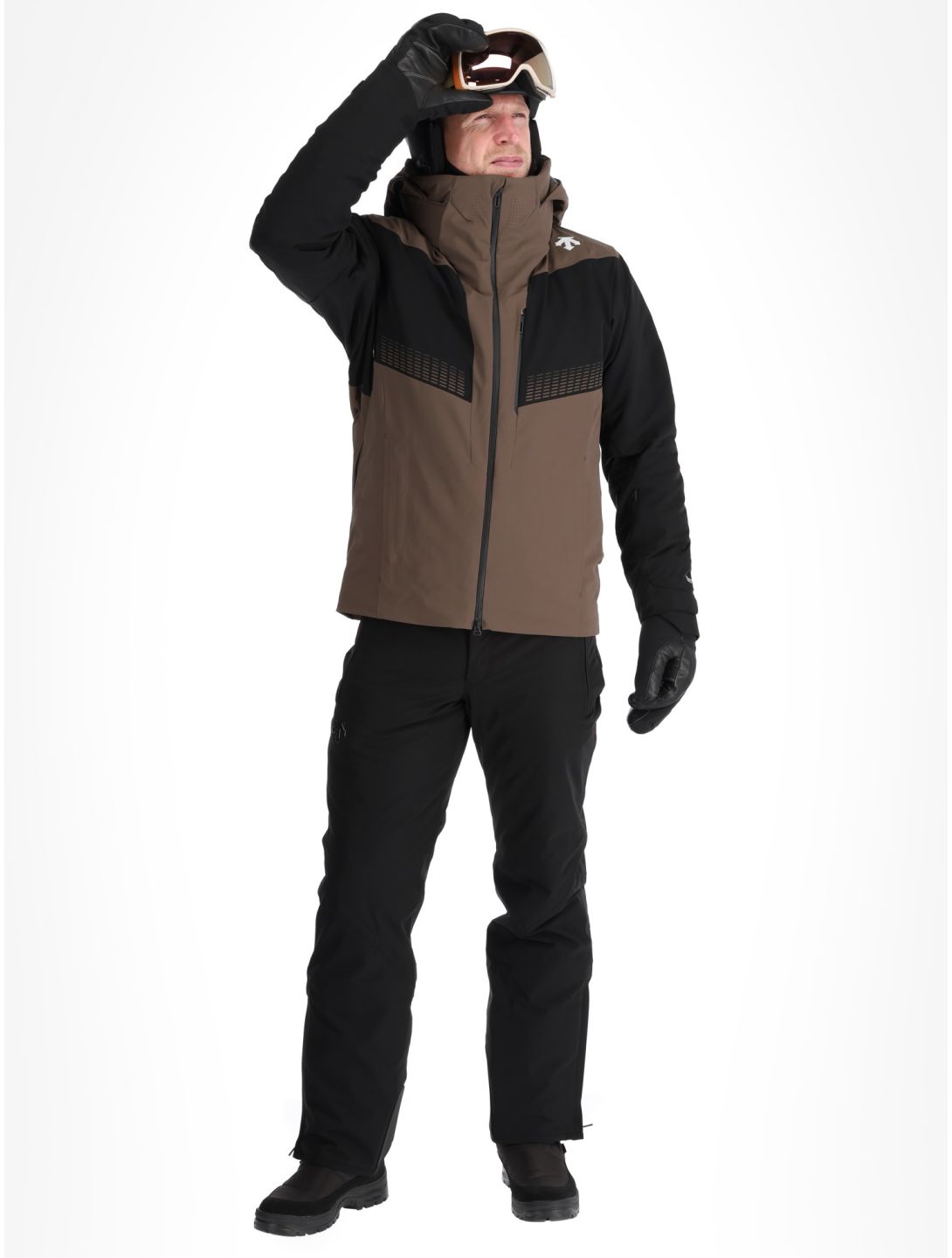 Descente, M-GK26 ski jacket men Bark Brown brown 