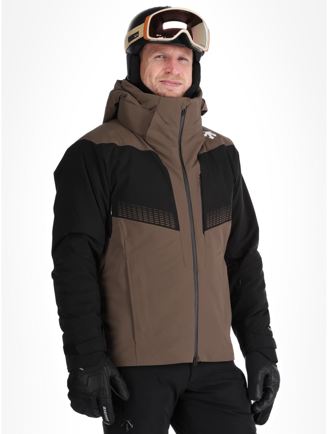 Descente, M-GK26 ski jacket men Bark Brown brown 