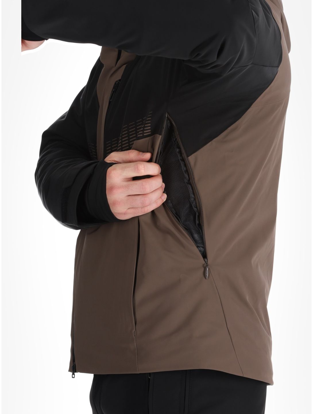 Descente, M-GK26 ski jacket men Bark Brown brown 