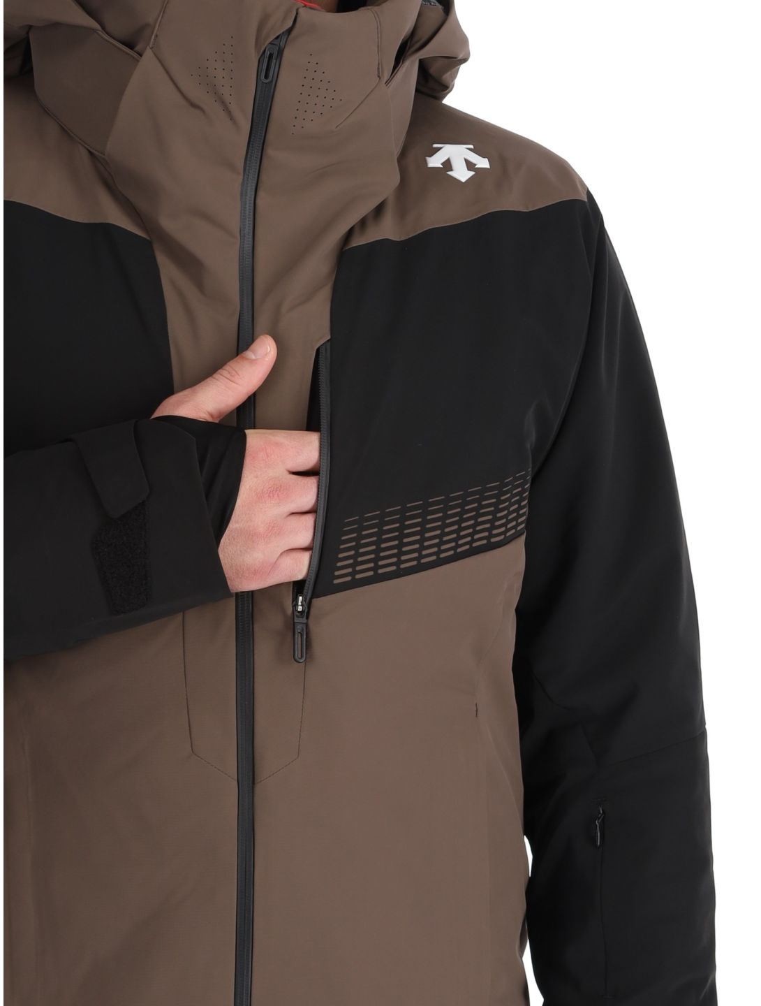 Descente, M-GK26 ski jacket men Bark Brown brown 