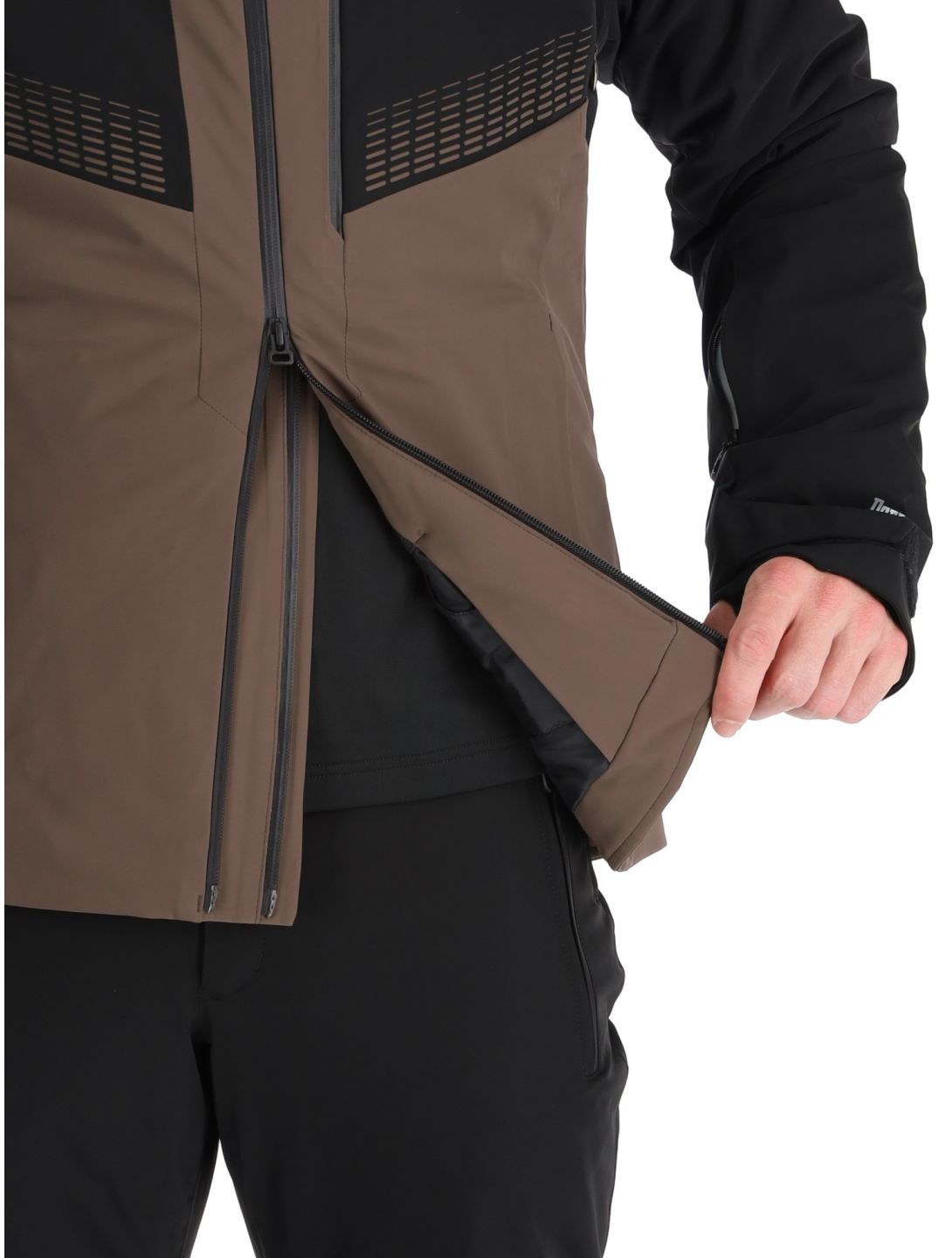 Descente, M-GK26 ski jacket men Bark Brown brown 