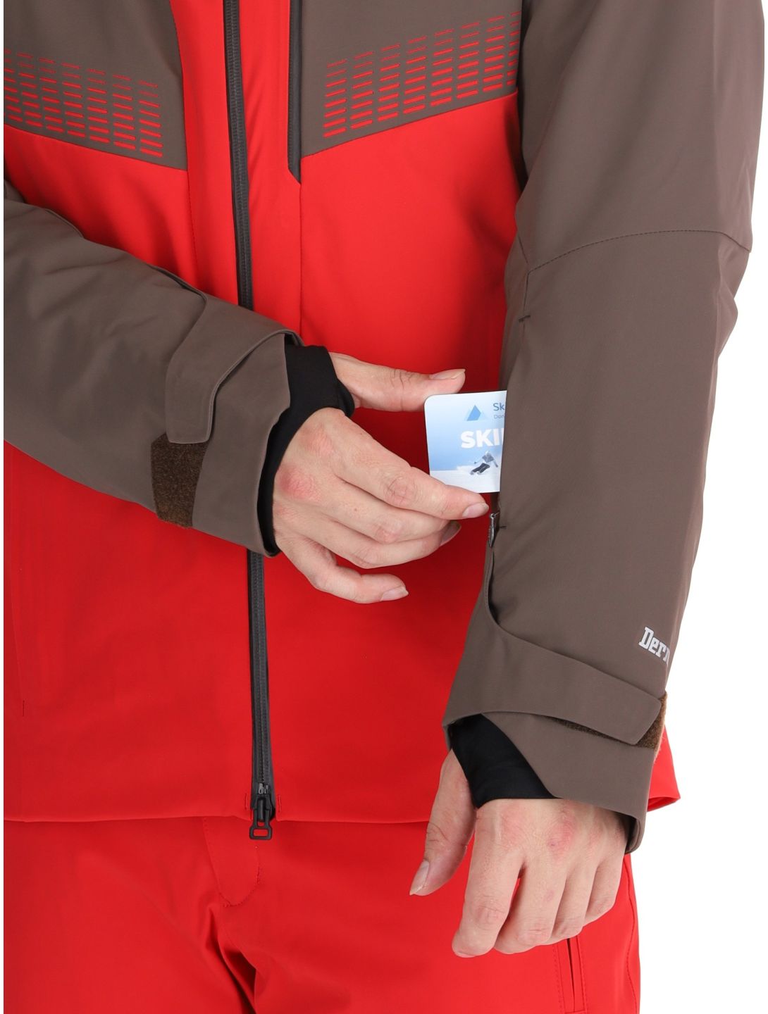 Descente, M-GK26 ski jacket men Electric Red red 