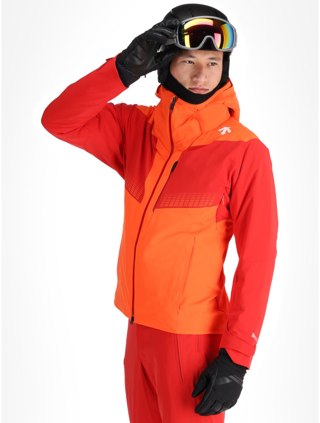 Descente, M-GK26 ski jacket men Momiji Orange orange 