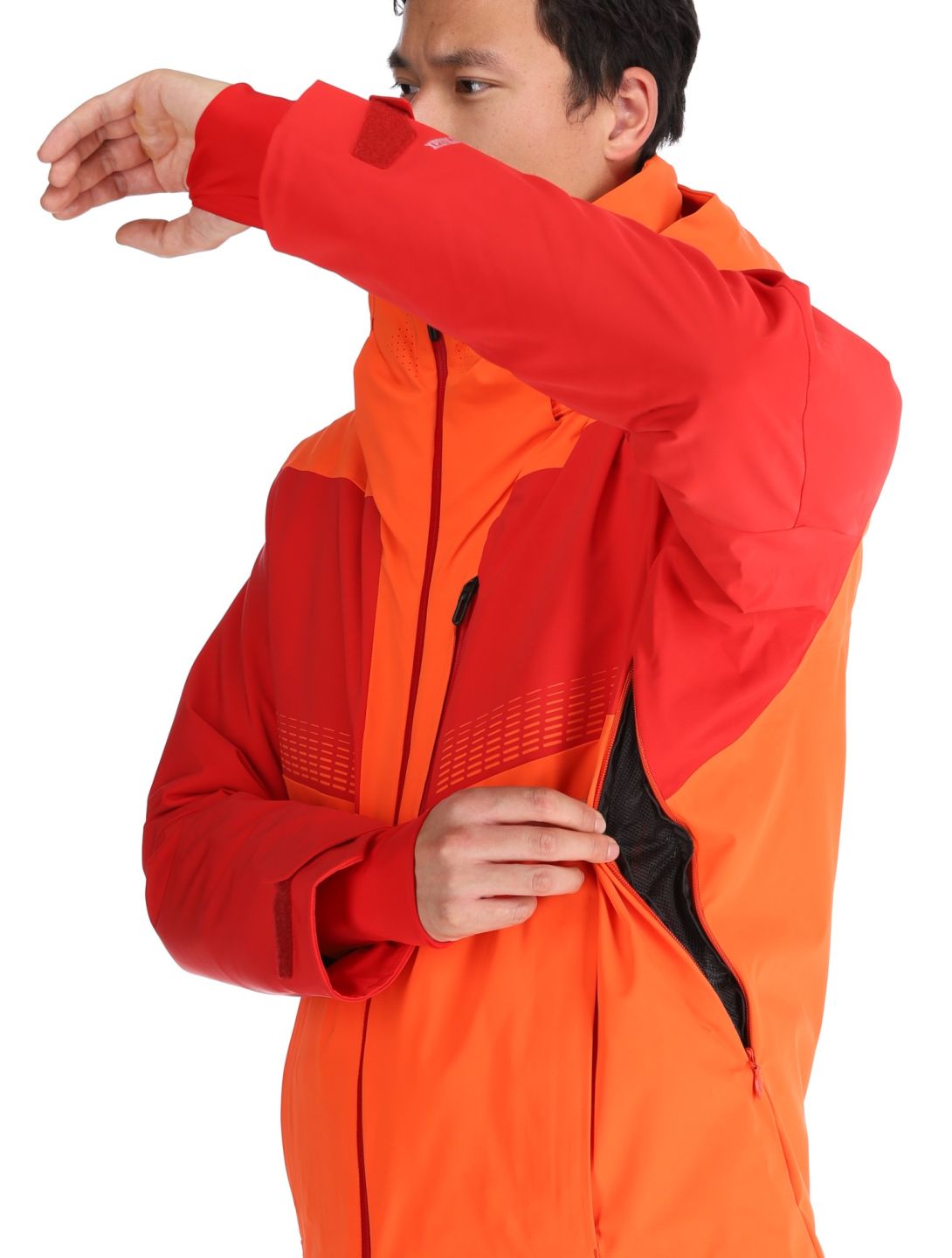 Descente, M-GK26 ski jacket men Momiji Orange orange 