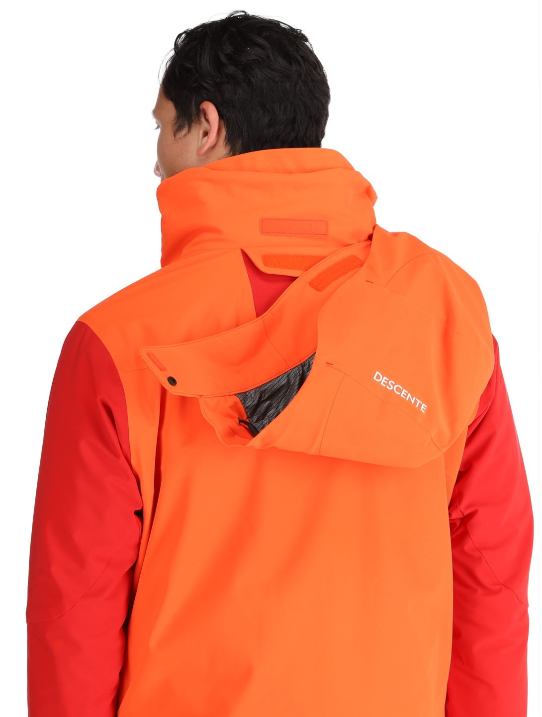 Descente, M-GK26 ski jacket men Momiji Orange orange 