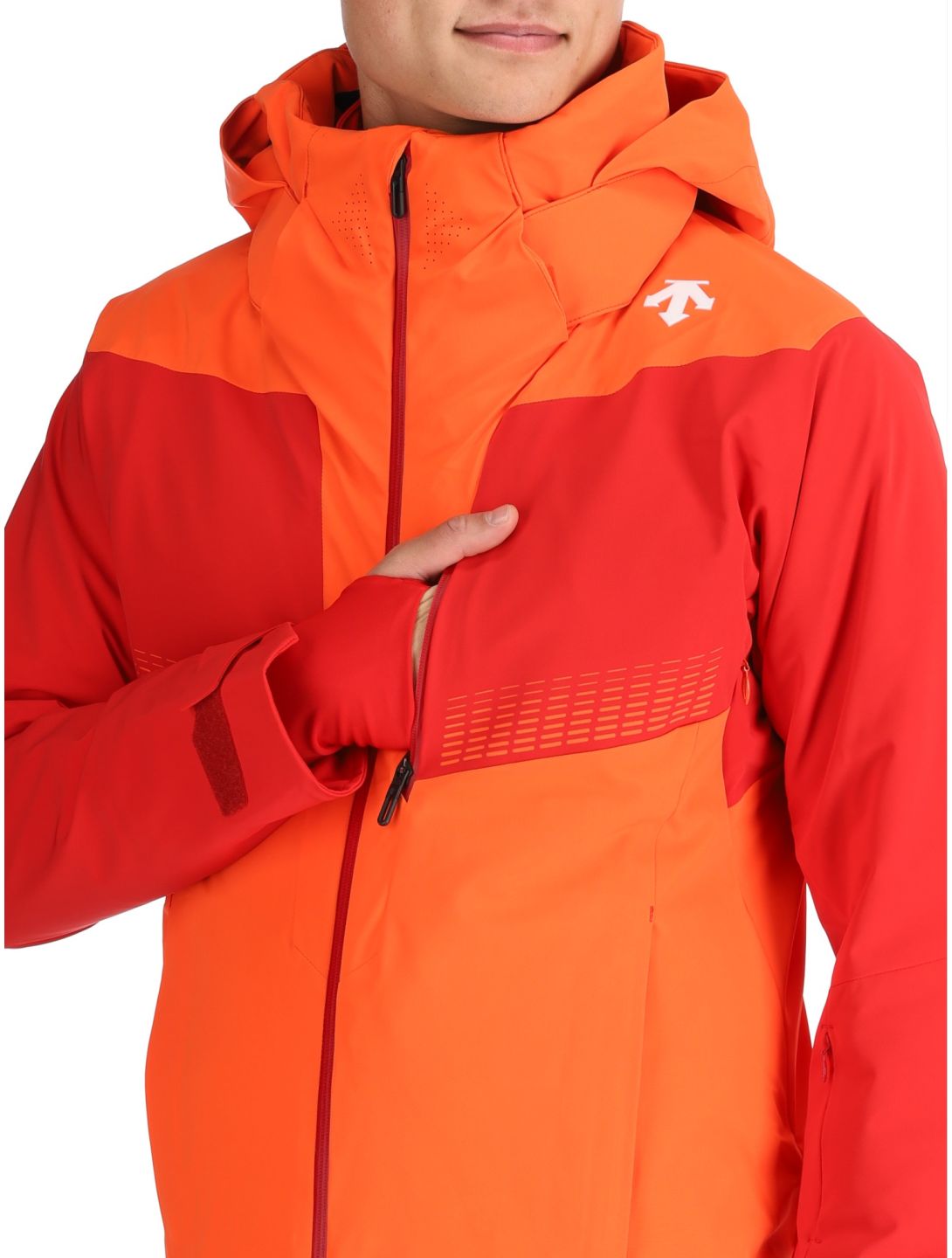 Descente, M-GK26 ski jacket men Momiji Orange orange 