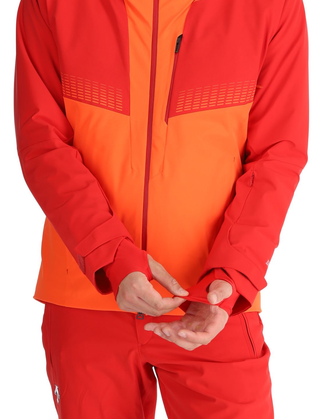 Descente, M-GK26 ski jacket men Momiji Orange orange 