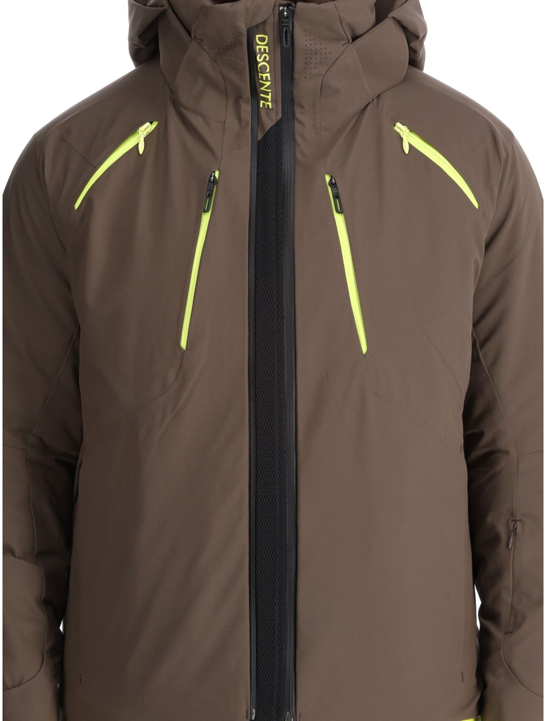 Descente, M-GK27 ski jacket men Bark Brown brown 