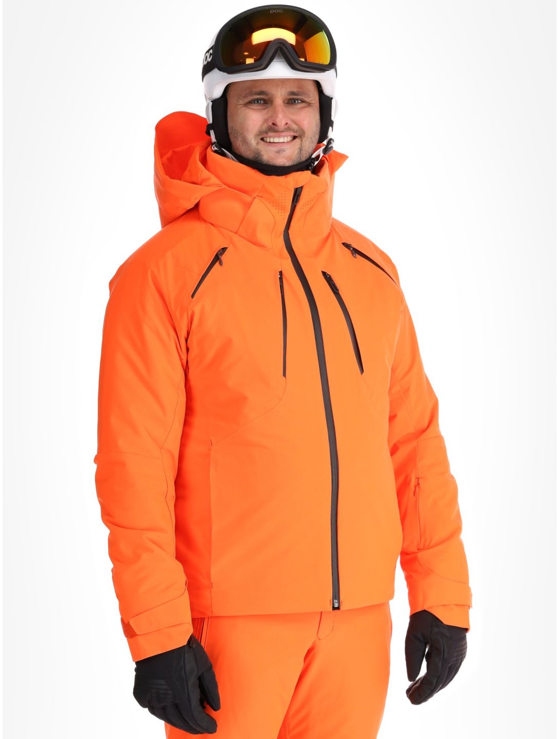 Descente, M-GK27 ski jacket men Momiji Orange orange 