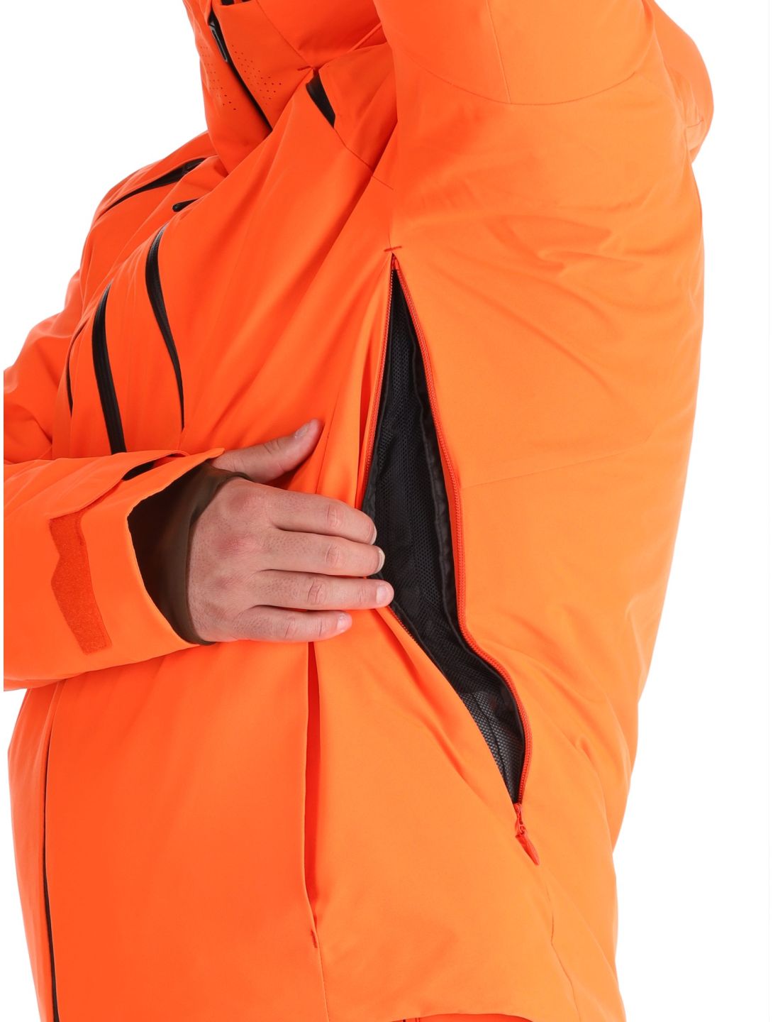 Descente, M-GK27 ski jacket men Momiji Orange orange 