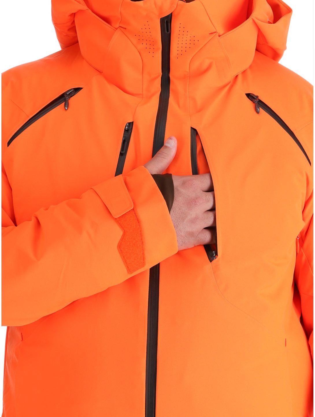 Descente, M-GK27 ski jacket men Momiji Orange orange 