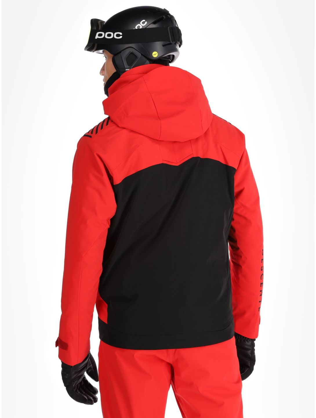 Descente, M-GK29 ski jacket men Electric Red red 