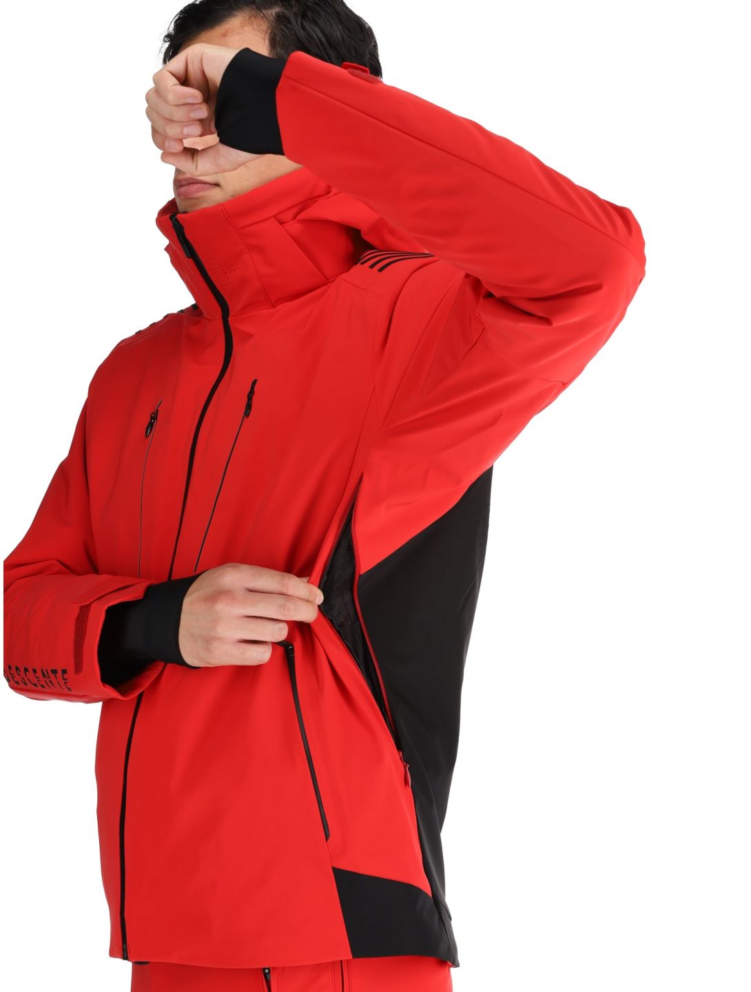 Descente, M-GK29 ski jacket men Electric Red red 