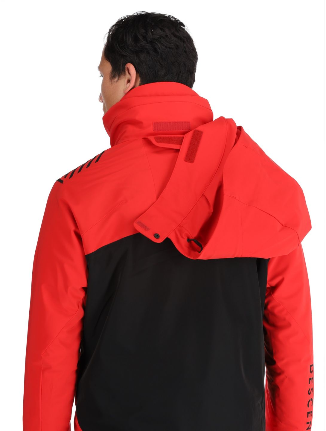 Descente, M-GK29 ski jacket men Electric Red red 