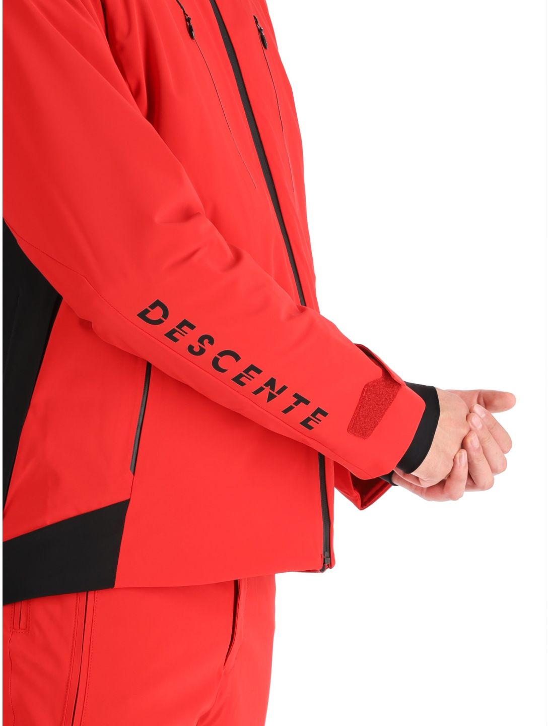 Descente, M-GK29 ski jacket men Electric Red red 