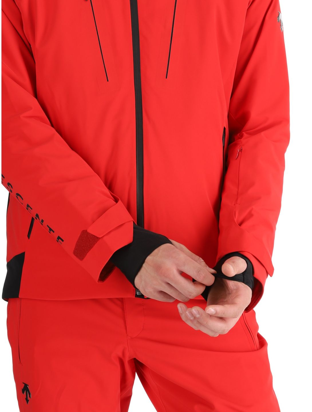 Descente, M-GK29 ski jacket men Electric Red red 