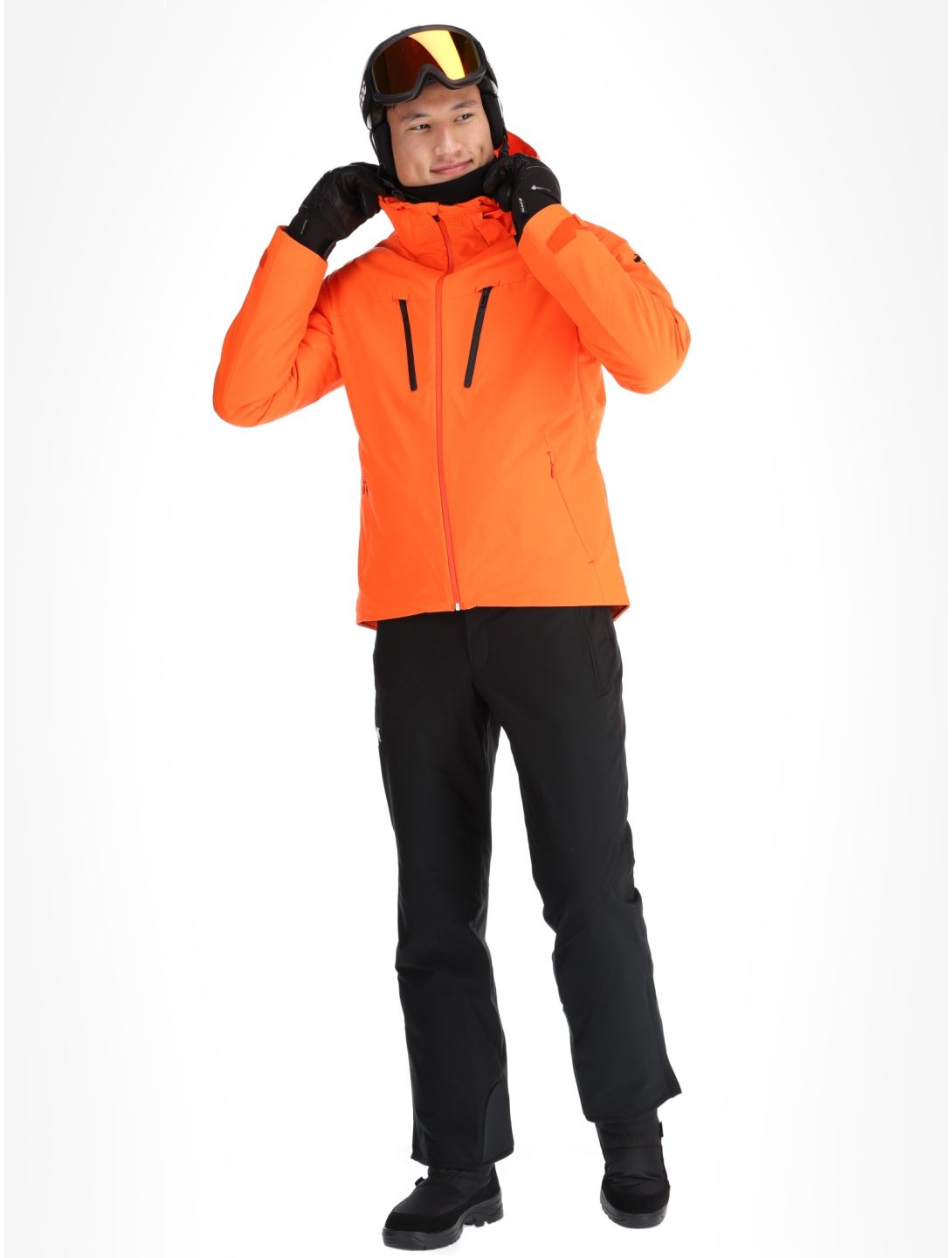 Descente, M-GK33 ski jacket men Momiji Orange orange 