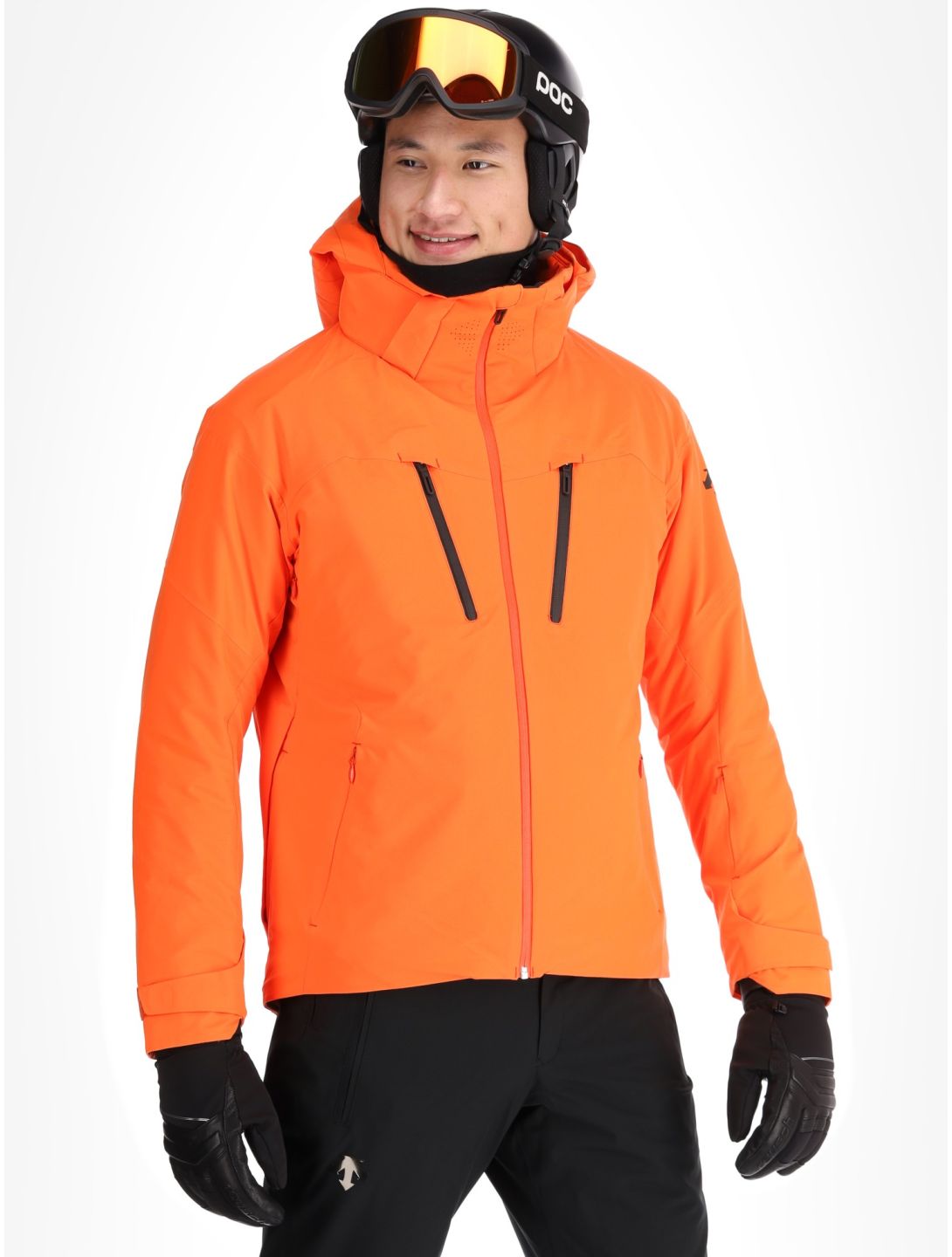 Descente, M-GK33 ski jacket men Momiji Orange orange 