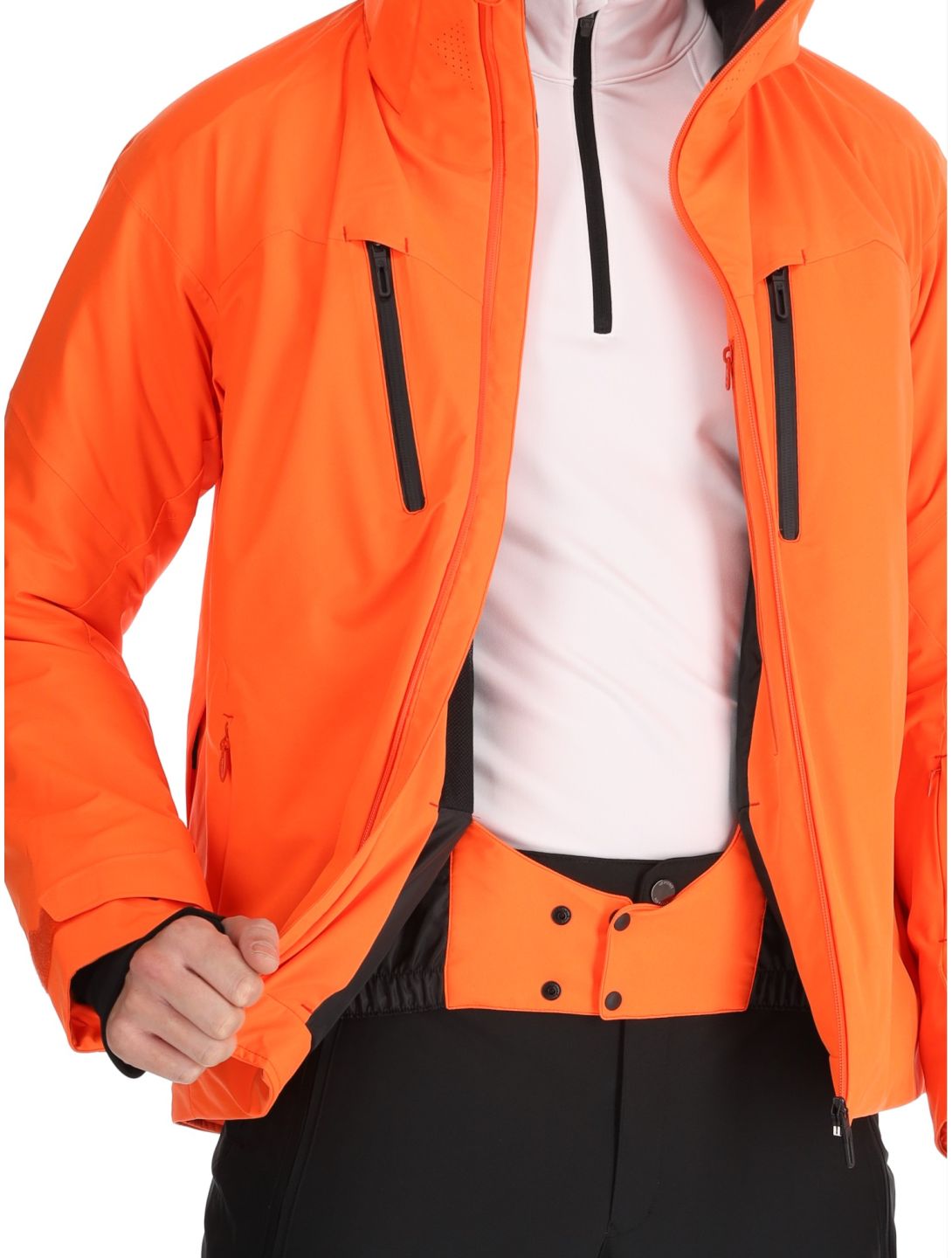 Descente, M-GK33 ski jacket men Momiji Orange orange 