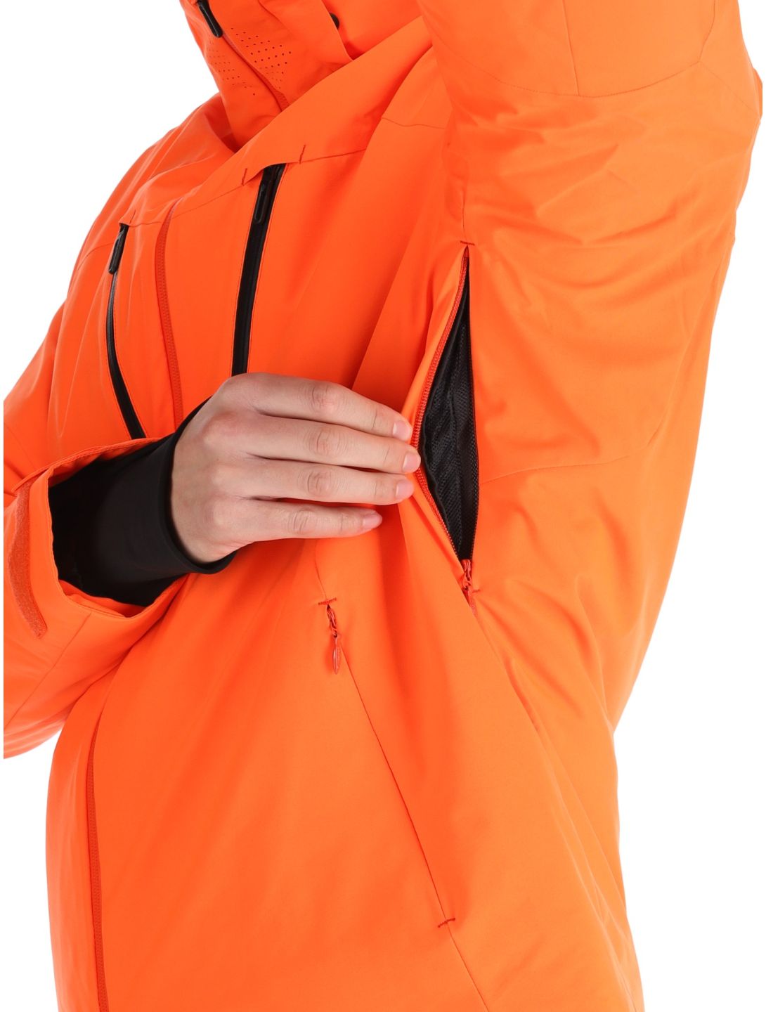 Descente, M-GK33 ski jacket men Momiji Orange orange 