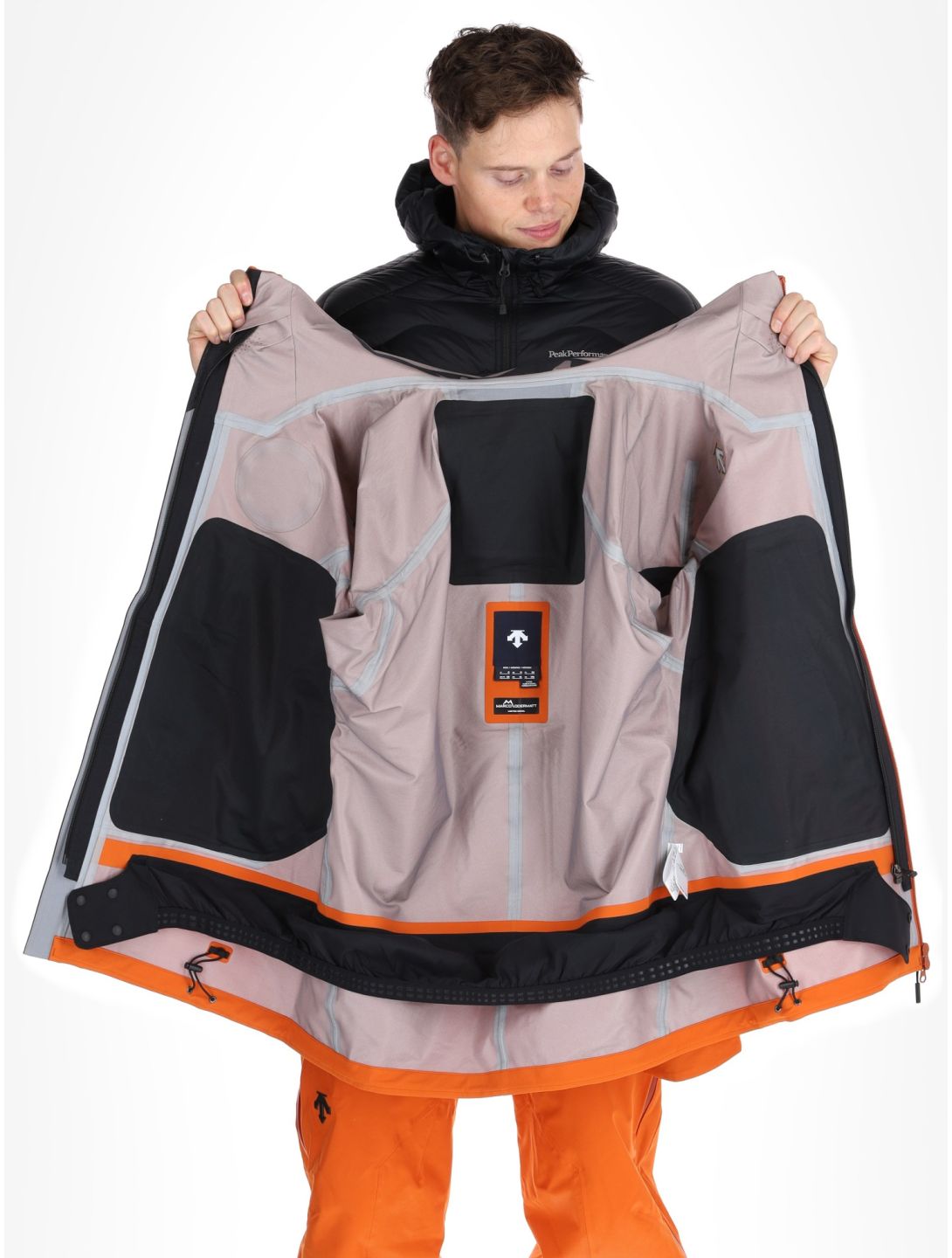 Descente, M-GK50M hardshell ski jacket men Ripen Orange orange 