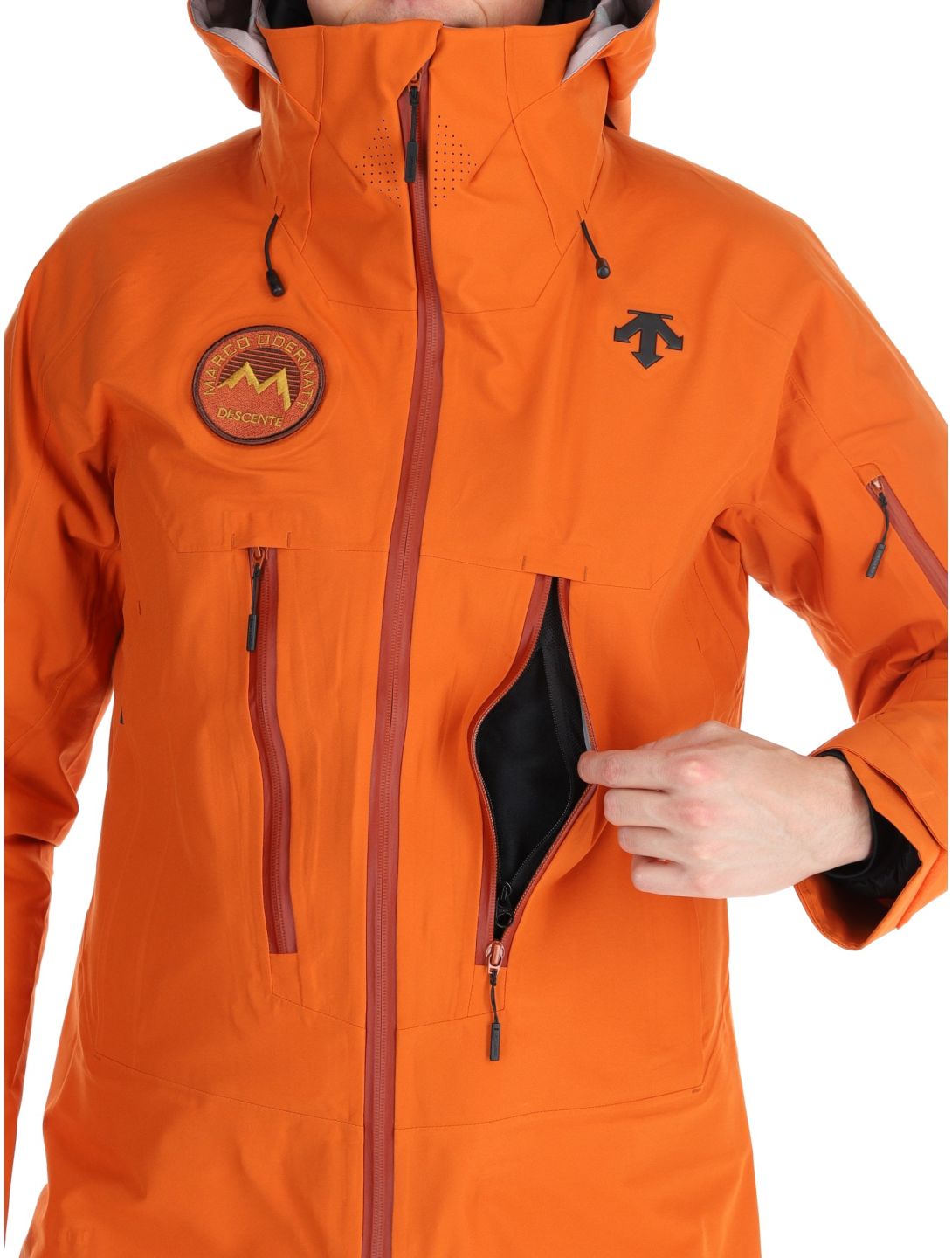 Descente, M-GK50M hardshell ski jacket men Ripen Orange orange 