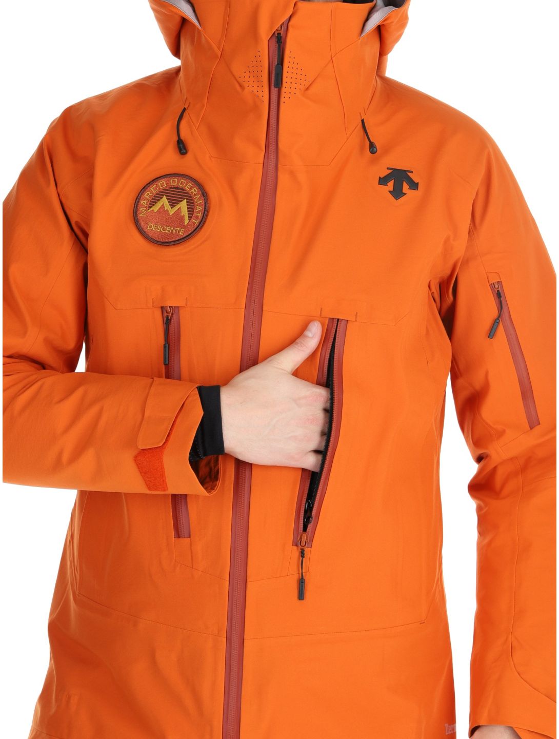 Descente, M-GK50M hardshell ski jacket men Ripen Orange orange 