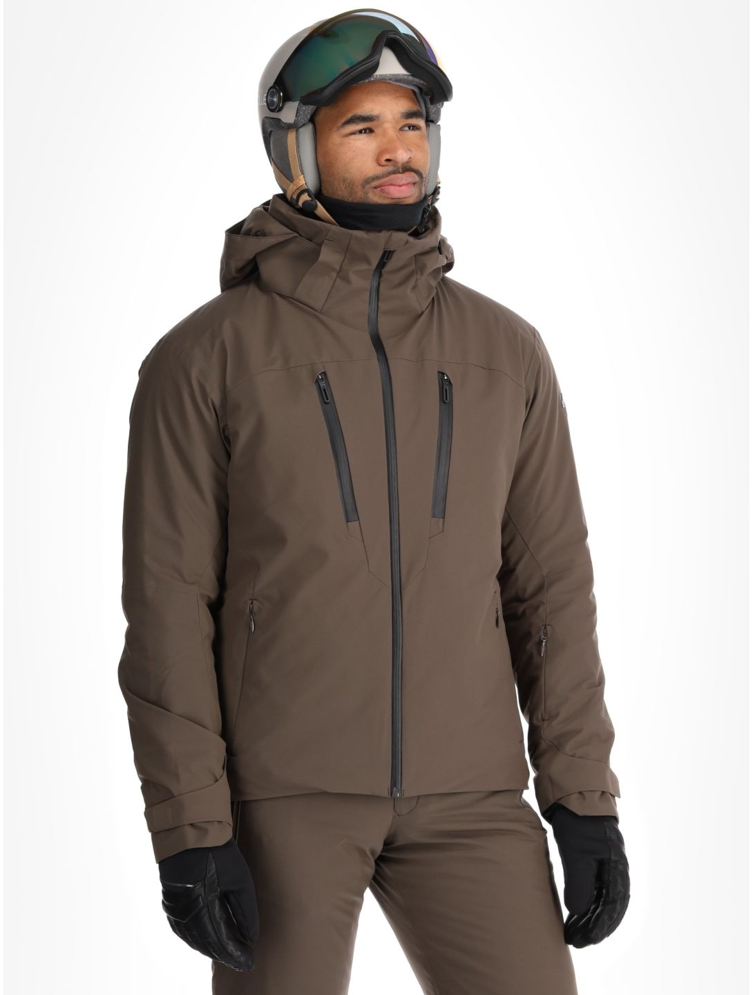 Descente, M-GK80 ski jacket men Bark Brown brown 