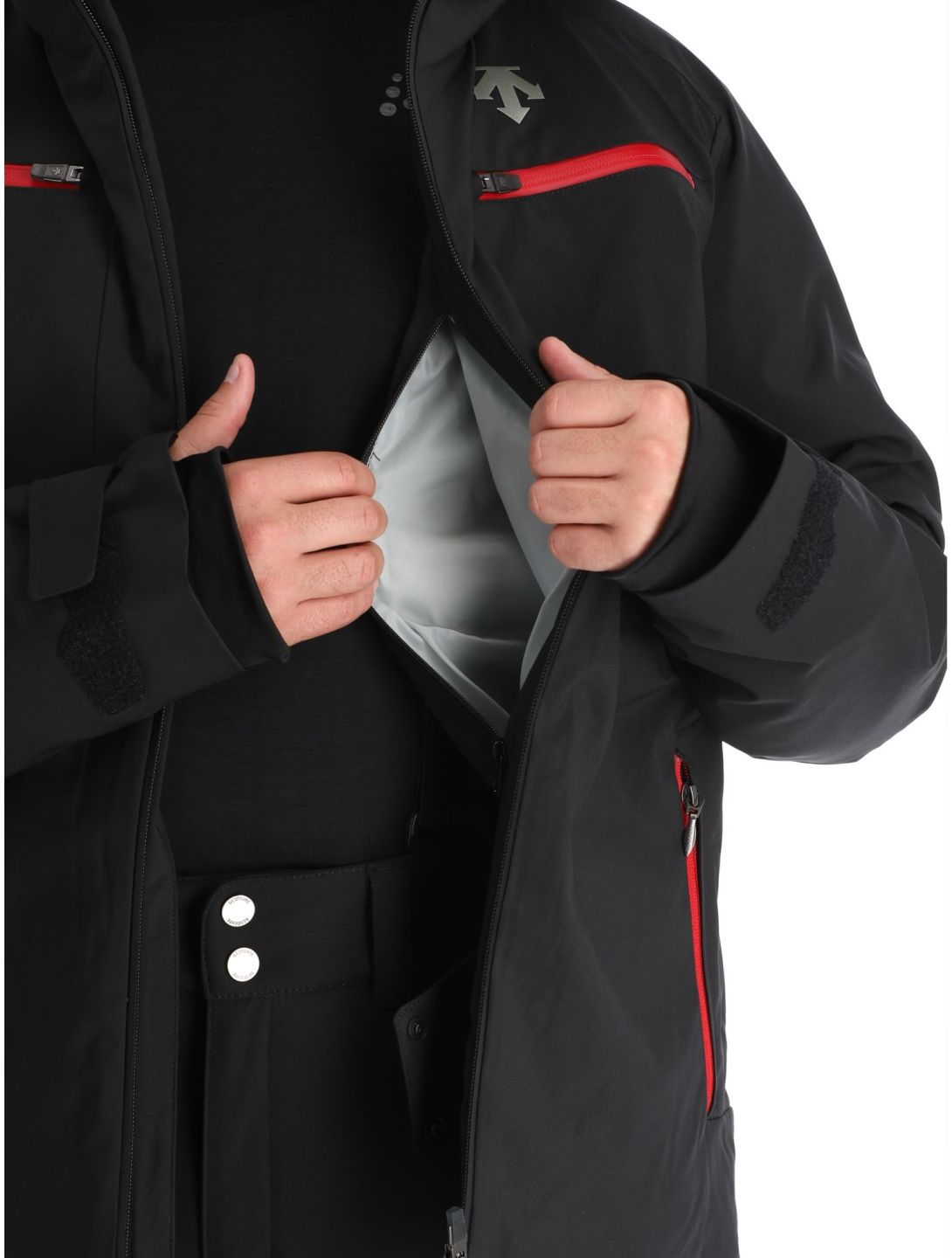 Descente, Nick ski jacket men Black black 