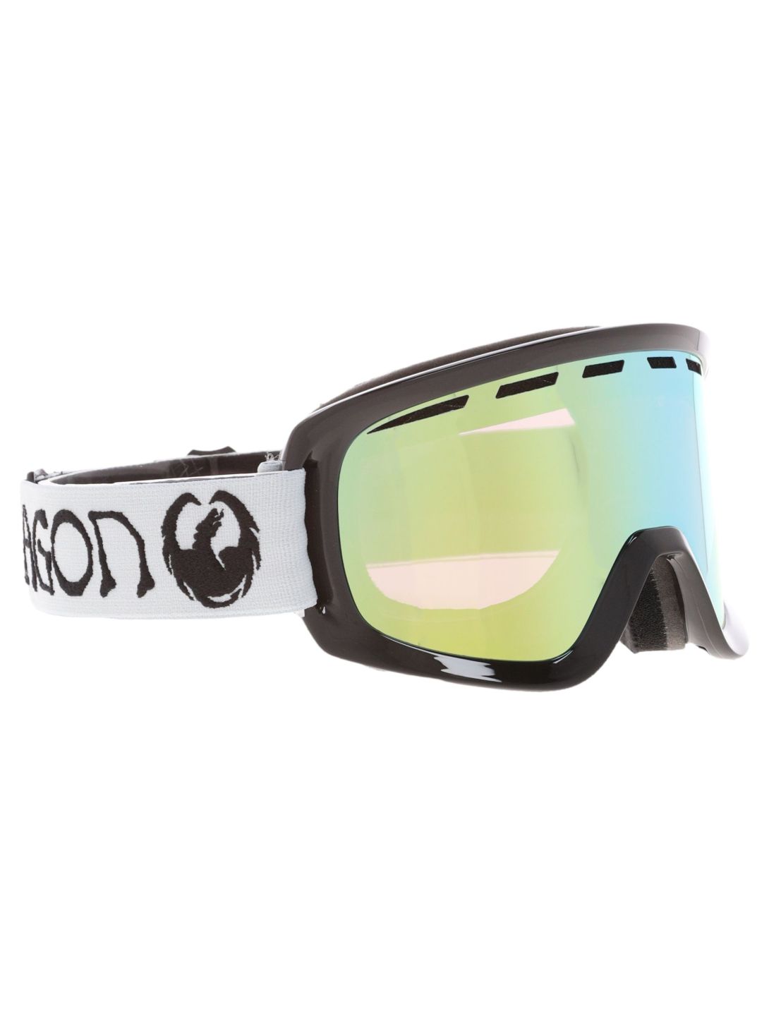 Dragon, D1 OTG goggles unisex Classic Grey black, Goud | SkiWebShop