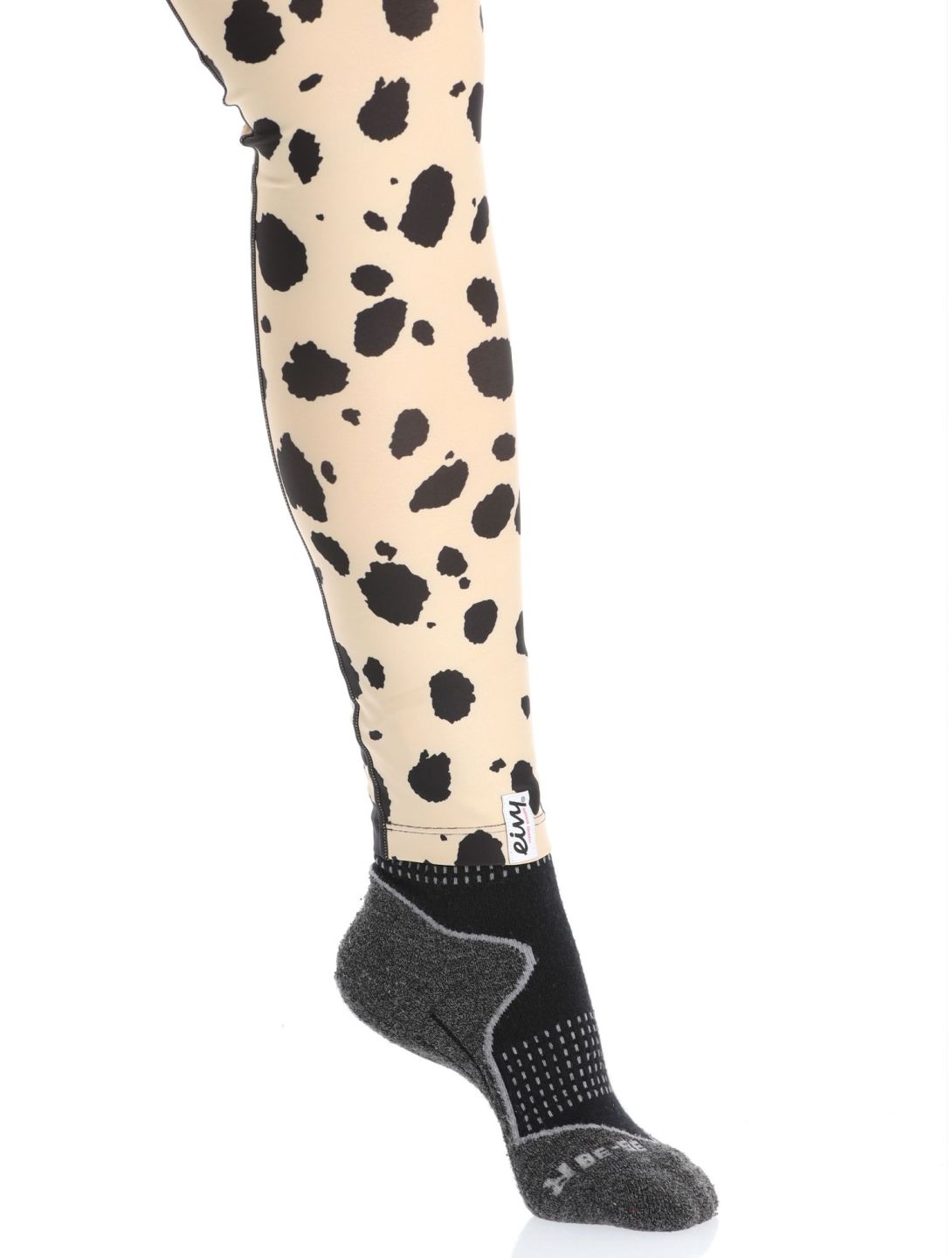 Eivy, Icecold Tights thermal pants women Cheetah beige 