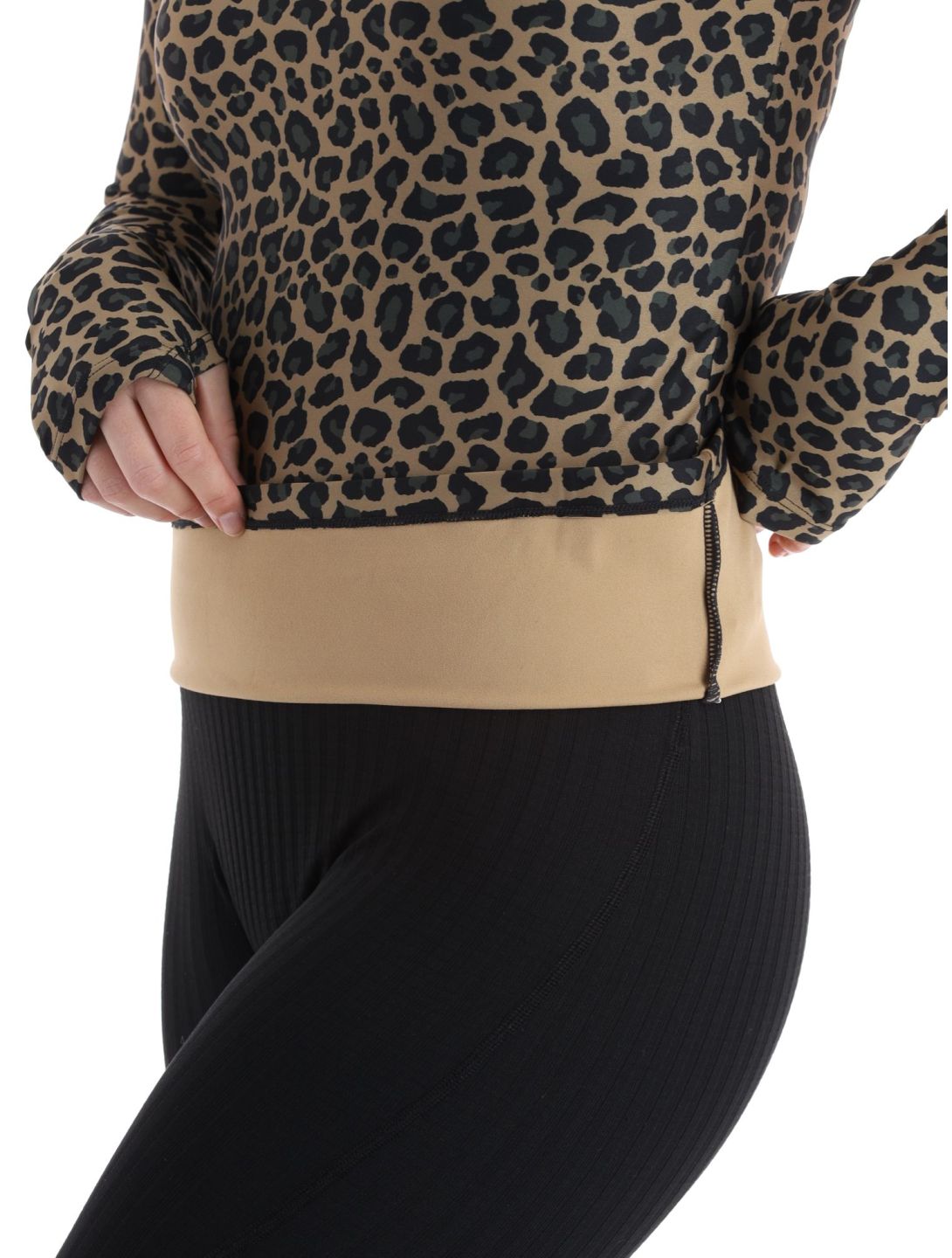 Eivy, Journey pullover women Leopard brown 