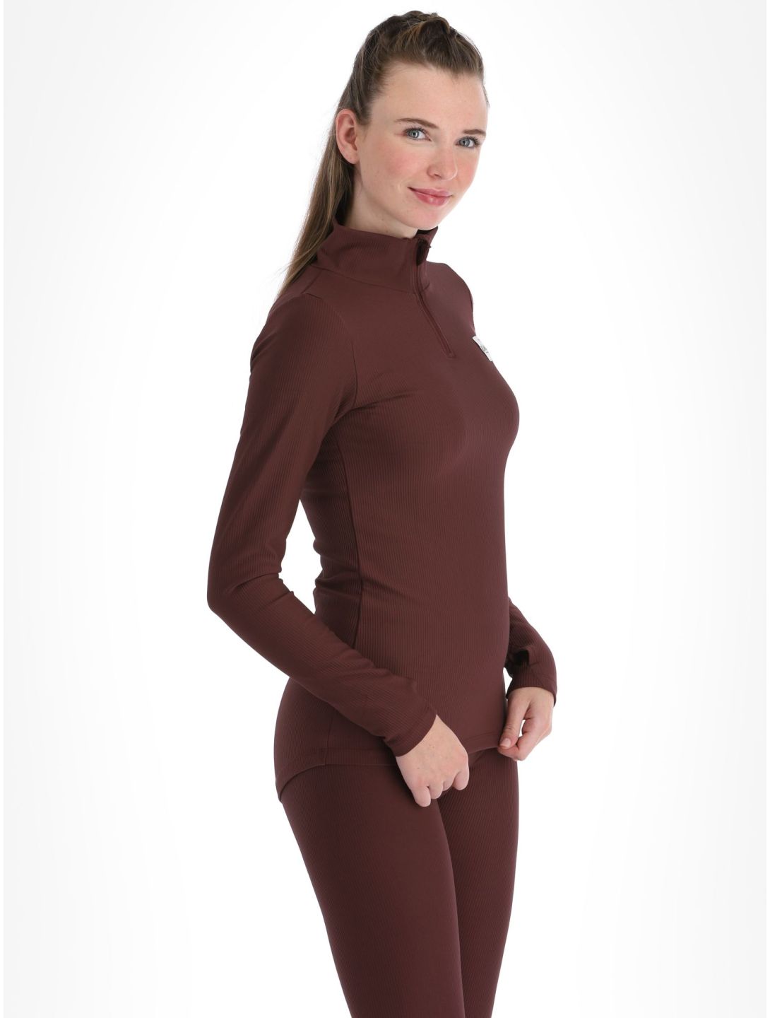 Eivy, Journey Rib pullover women Wine burgundy 