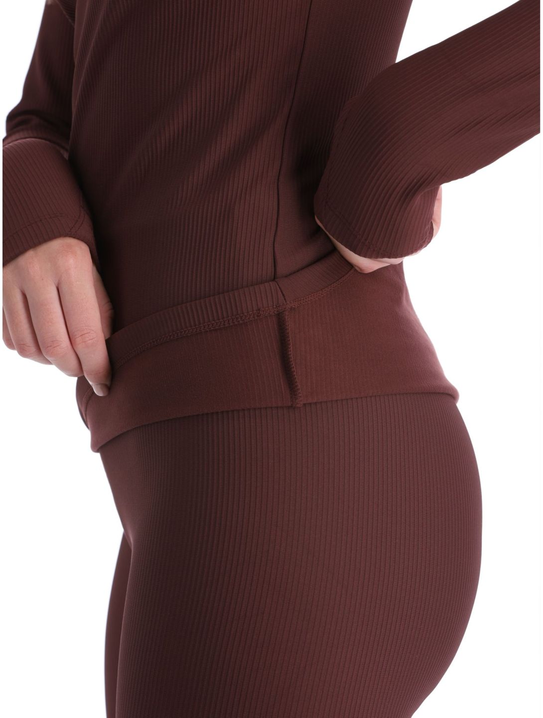 Eivy, Journey Rib pullover women Wine burgundy 