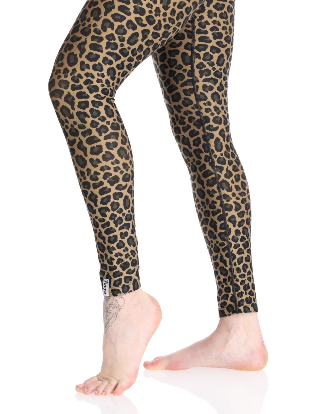 Eivy, Pocket thermal pants women Leopard brown 