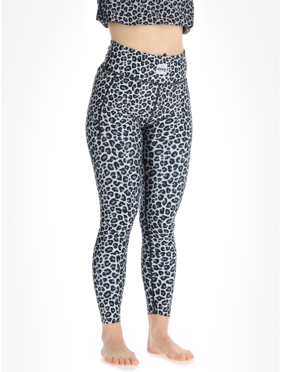 Eivy, Pocket thermal pants women Snow Leopard white 