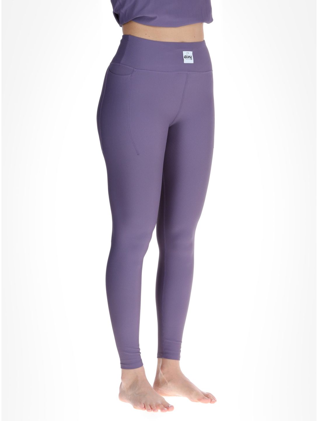 Eivy, Pocket Rib thermal pants women Deep Purple purple 