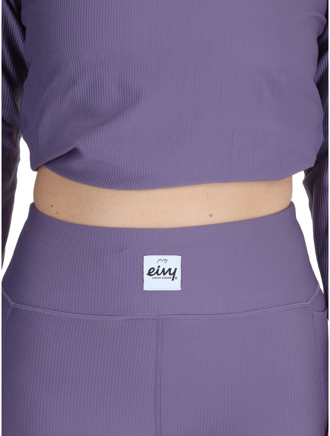 Eivy, Pocket Rib thermal pants women Deep Purple purple 