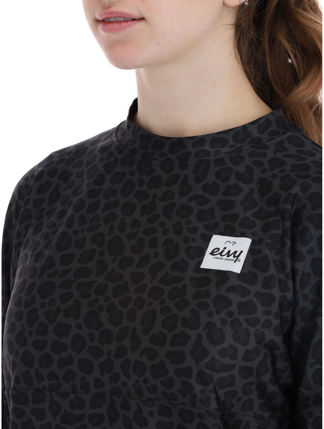 Eivy, Venture pullover women Black Leopard black 