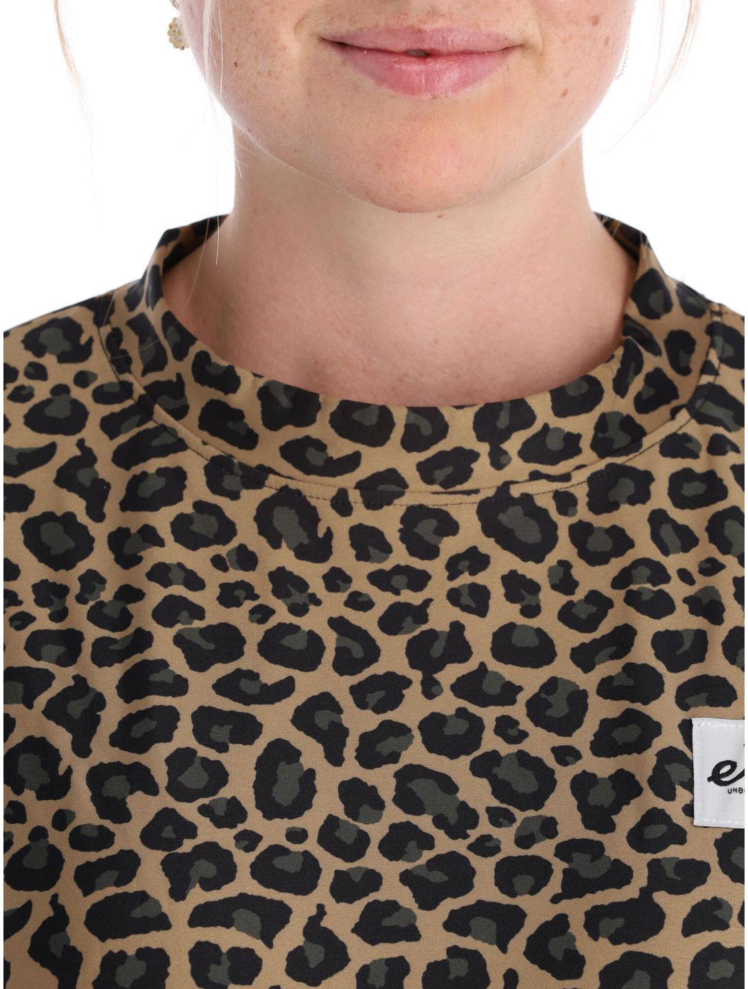 Eivy, Venture pullover women Leopard brown 