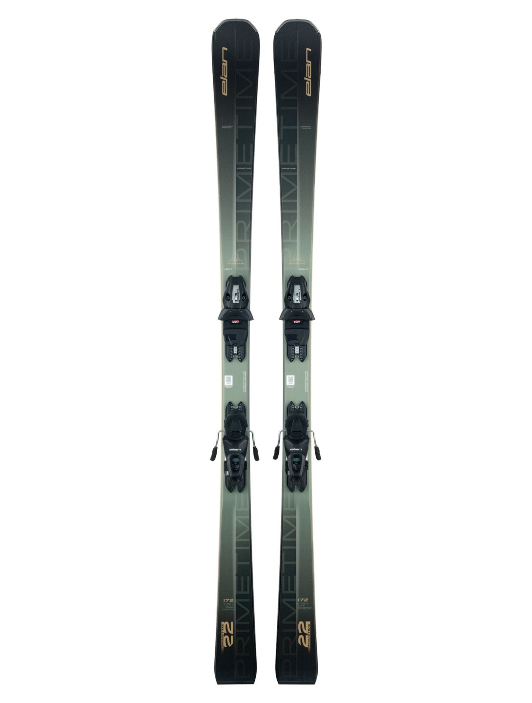 Elan, Elan Primetime 22 PS Black skis unisex Black 