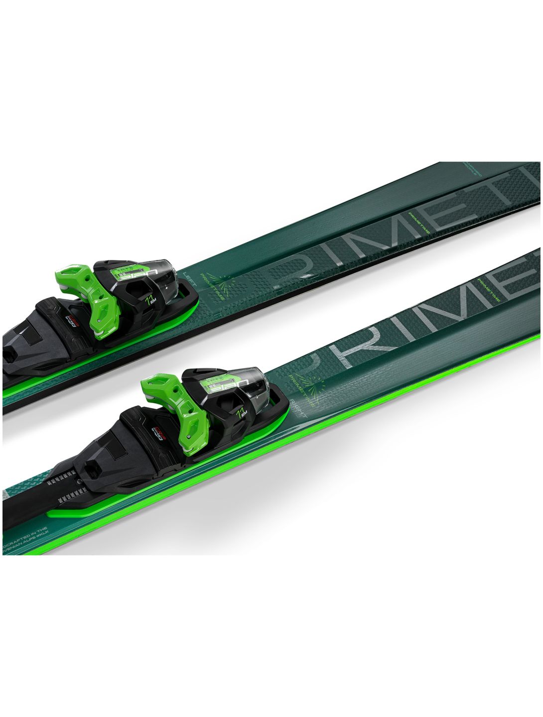 Elan, Elan Primetime 33 FusionX (2024-2025) skis unisex Green 