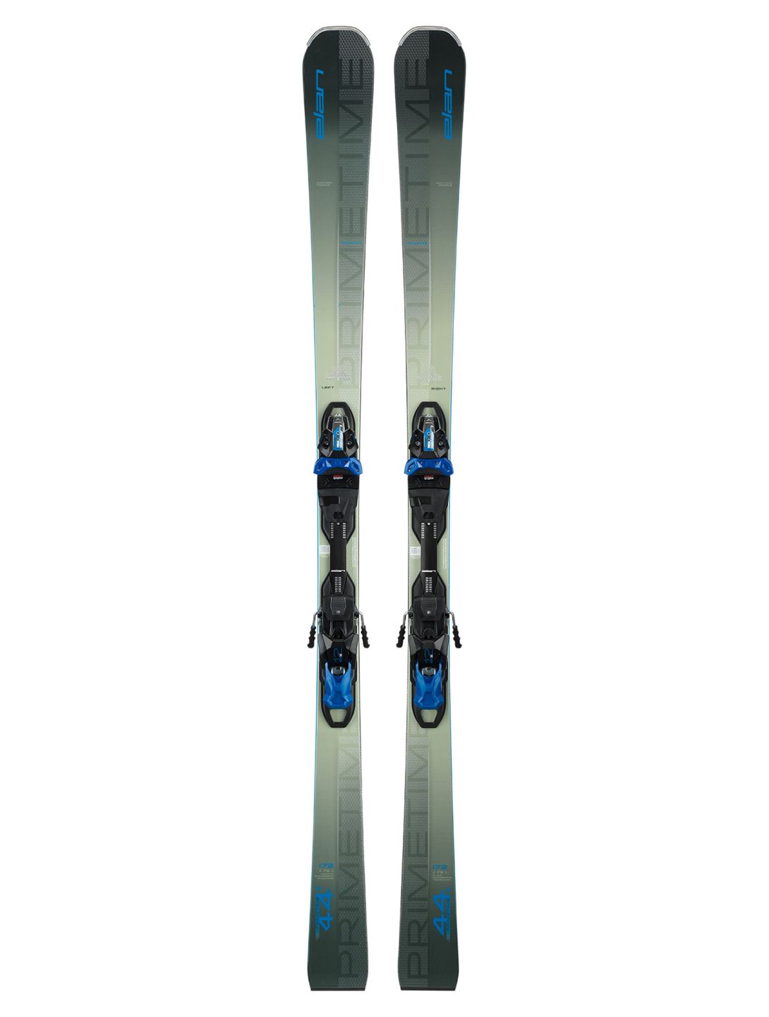 Elan, Elan Primetime 44+ FusionX skis unisex Blue 