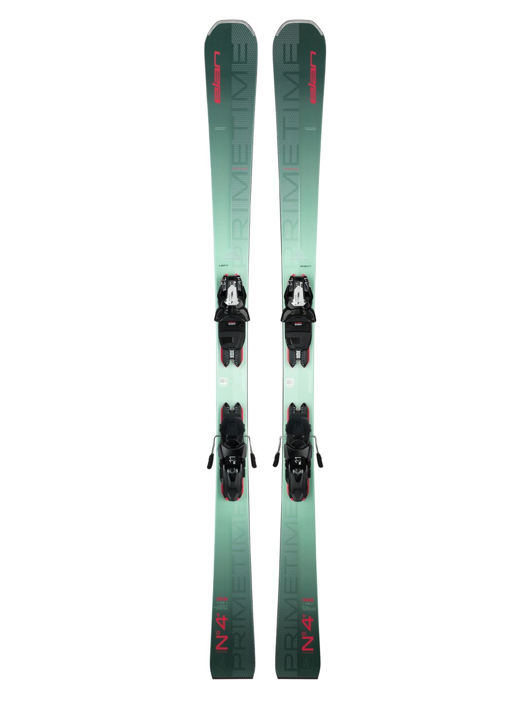 Elan, Elan Primetime N°4+ W Powershift skis women Mint 