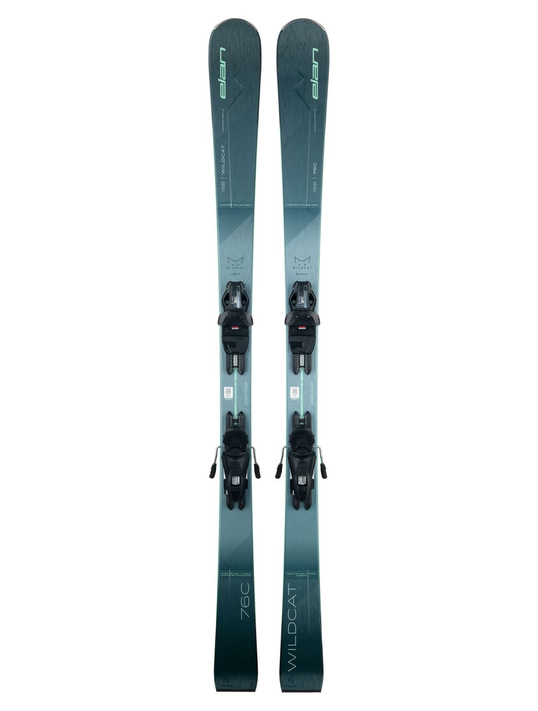 Elan, Elan Wildcat 76 C LS skis women Blue 