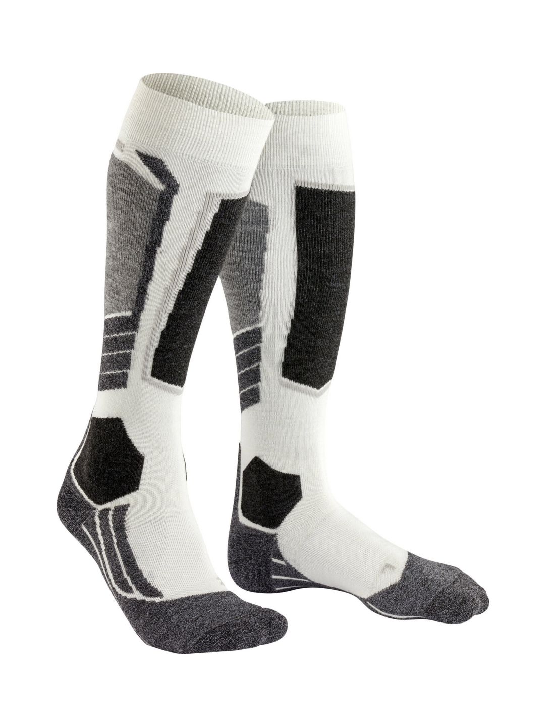 Falke, SK2 Intermediate ski socks women Off White white 