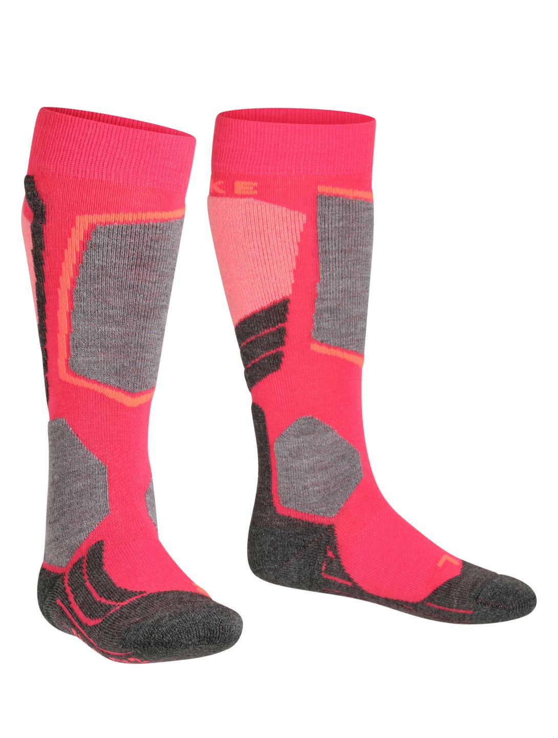 Falke, SK2 Intermediate ski socks kids Rose pink 