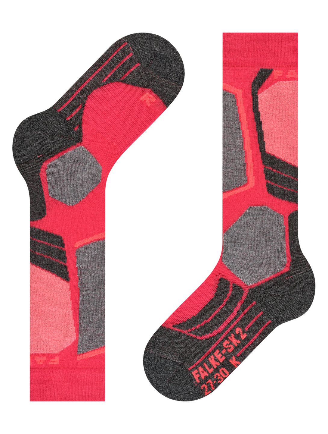 Falke, SK2 Intermediate ski socks kids Rose pink 